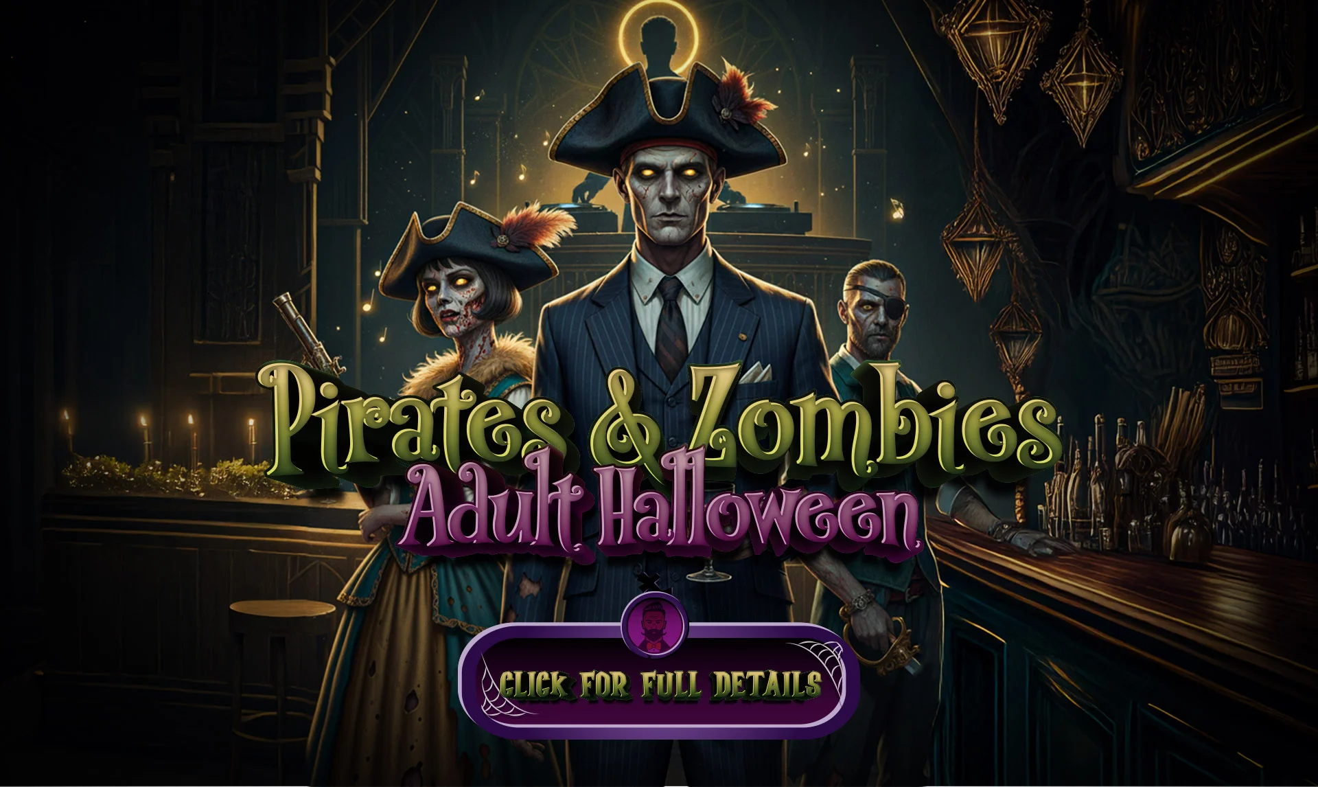 Pirates & Zombies Adult Halloween Event